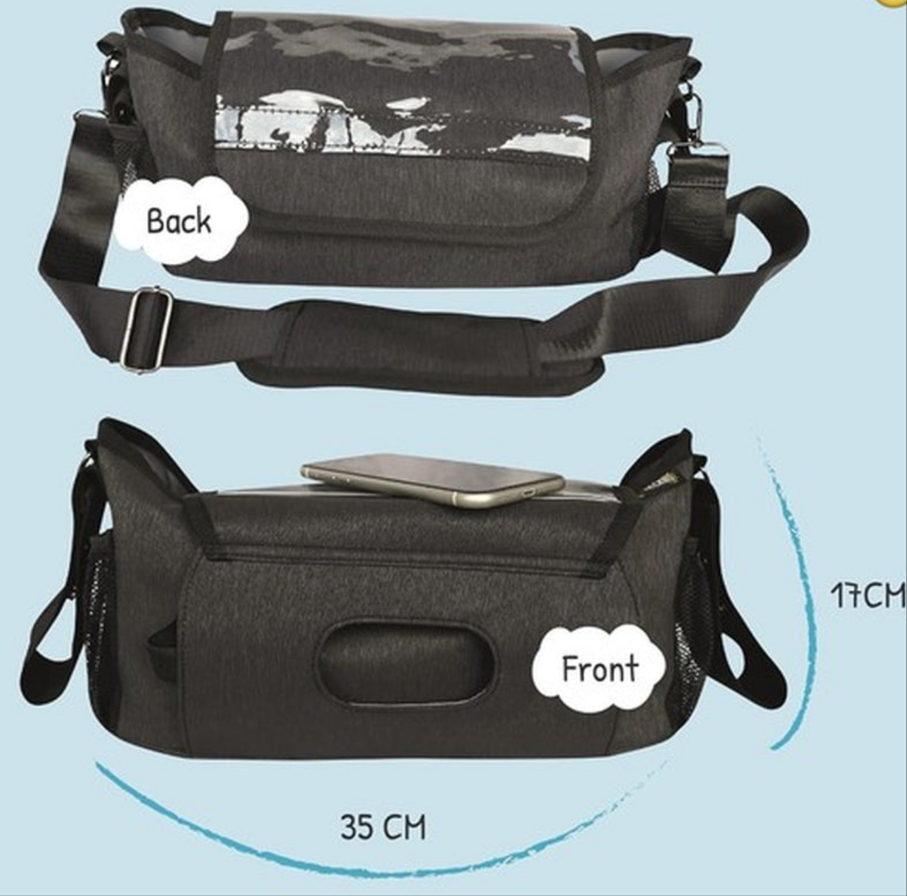 Kinderwagentasche & Buggy Organizer