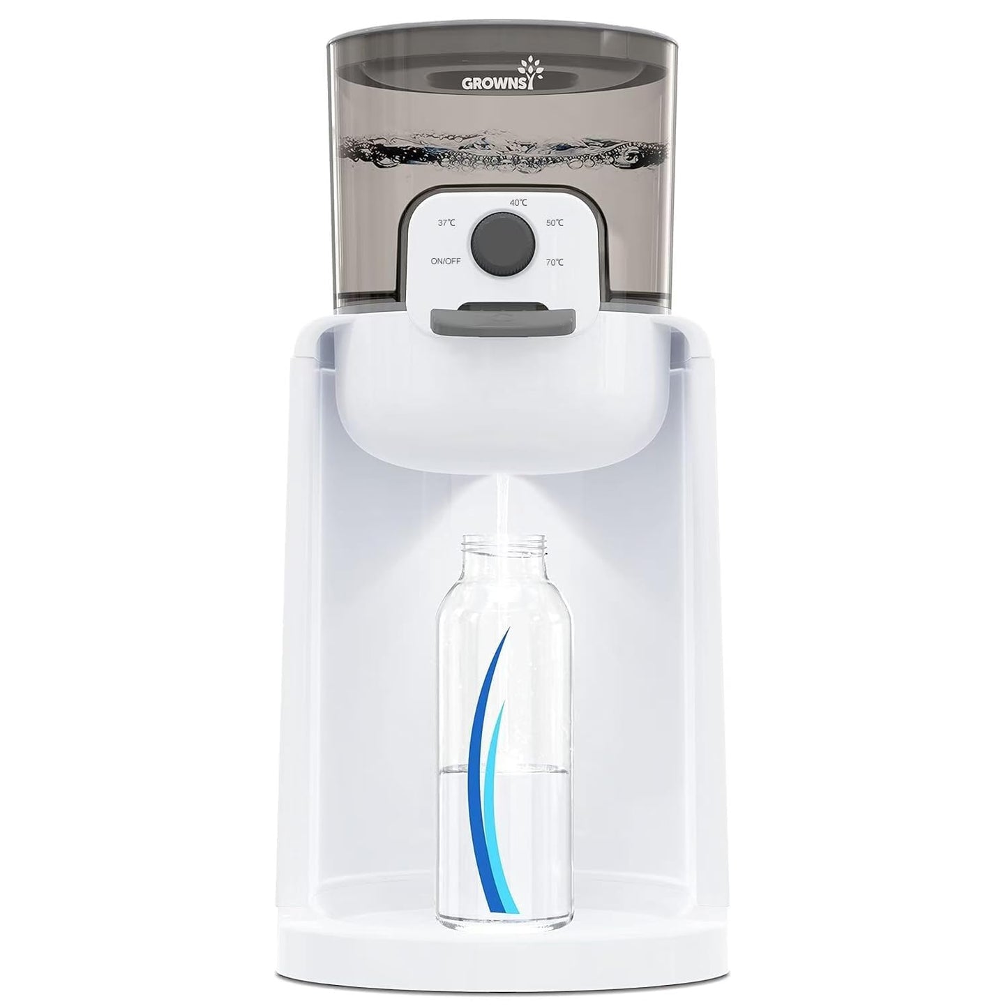 Flaschenwärmer Baby,  Wasserwärmer Flaschenzubereiter Baby, Sterilisator Für Babyflaschen, Präzise Steuerung Von 4 Temperaturen, Warmwasserspender Für Formula, Flaschenzubereiter Für Babys