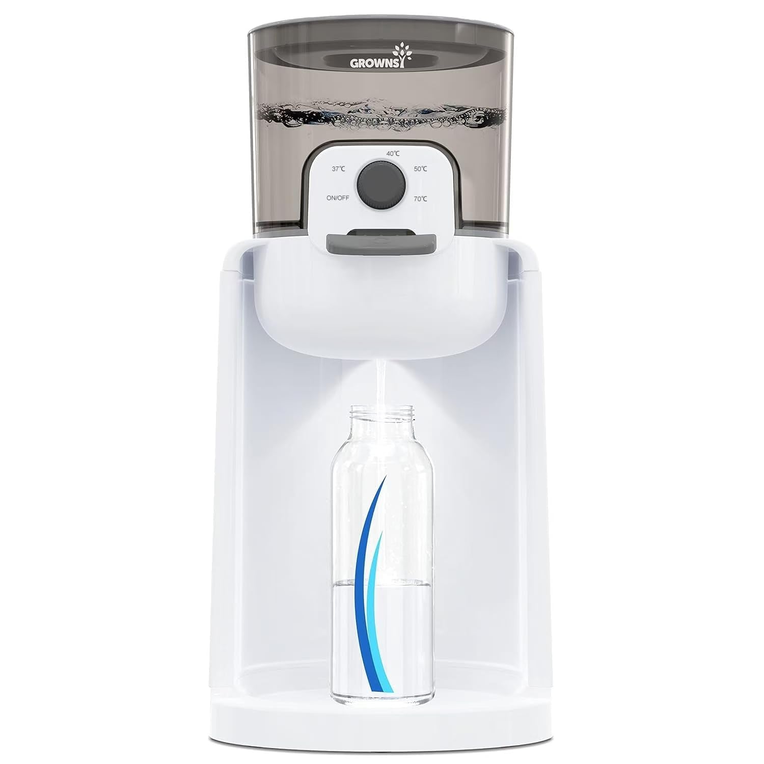 Flaschenwärmer Baby,  Wasserwärmer Flaschenzubereiter Baby, Sterilisator Für Babyflaschen, Präzise Steuerung Von 4 Temperaturen, Warmwasserspender Für Formula, Flaschenzubereiter Für Babys