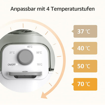 Flaschenwärmer Baby,  Wasserwärmer Flaschenzubereiter Baby, Sterilisator Für Babyflaschen, Präzise Steuerung Von 4 Temperaturen, Warmwasserspender Für Formula, Flaschenzubereiter Für Babys