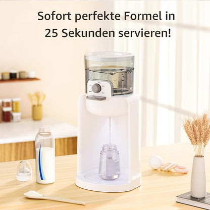 Flaschenwärmer Baby,  Wasserwärmer Flaschenzubereiter Baby, Sterilisator Für Babyflaschen, Präzise Steuerung Von 4 Temperaturen, Warmwasserspender Für Formula, Flaschenzubereiter Für Babys