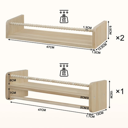 3PCS/SET Hängeregal
