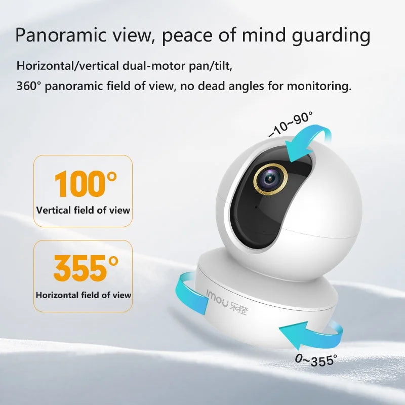 IMOU Ranger SE 4MP 360° PTZ Indoor Camera Human Detection Camera Baby Monitor Security Surveillance Wireless IP Camera CCTV