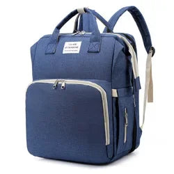 Mommy Diaper Bags Baby Bed Mother Large Capacity Nappy Milk Bottle Backpacks with Changing Mat Convenient Baby Nursing Bags