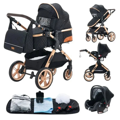 X1 Luxurious 3 in 1 Kinderwagen