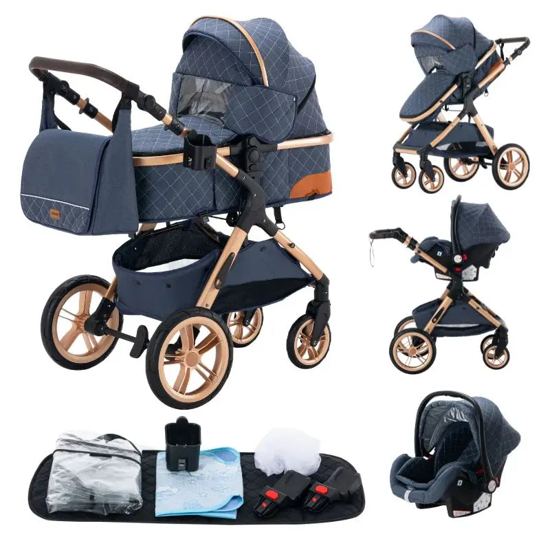 X1 Luxurious 3 in 1 Kinderwagen