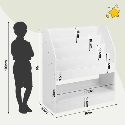 Bücher & Spielzeugregal