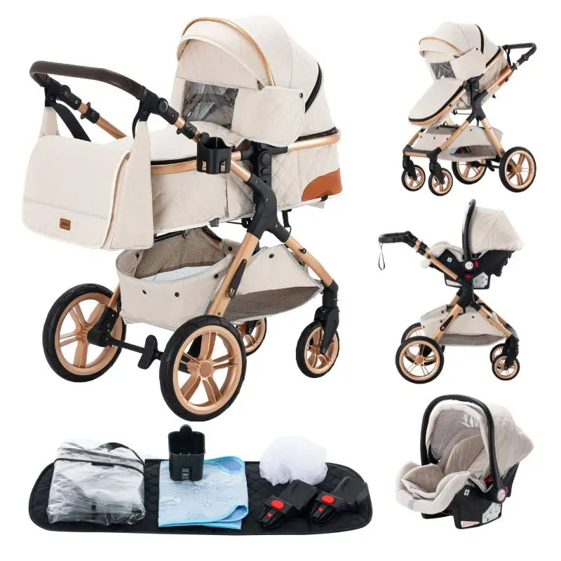 X1 Luxurious 3 in 1 Kinderwagen