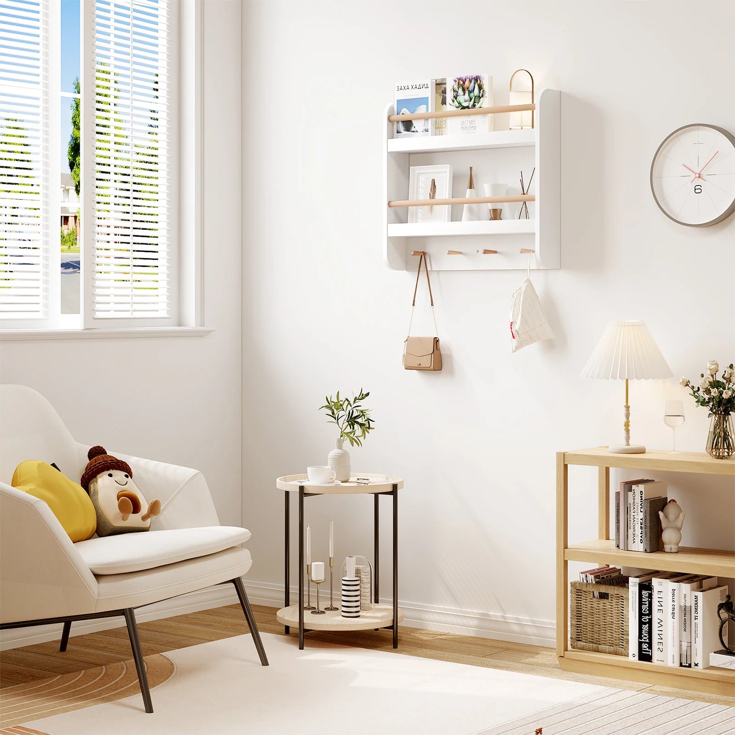 Kinder-Wandregal Bücherregal