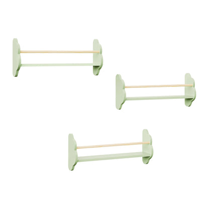 3-teiliges Wandregal-Set