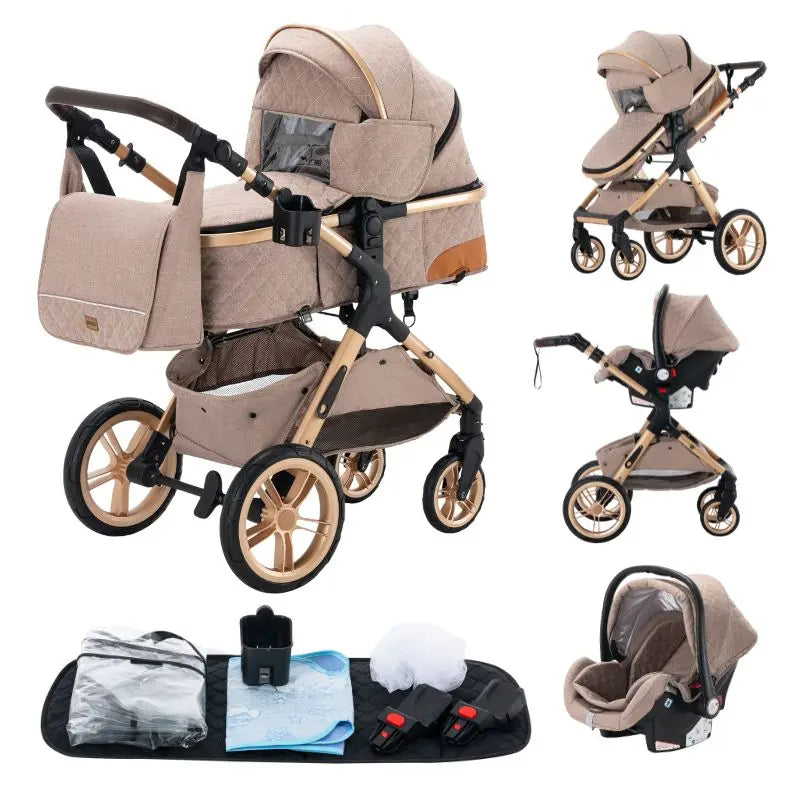 X1 Luxurious 3 in 1 Kinderwagen