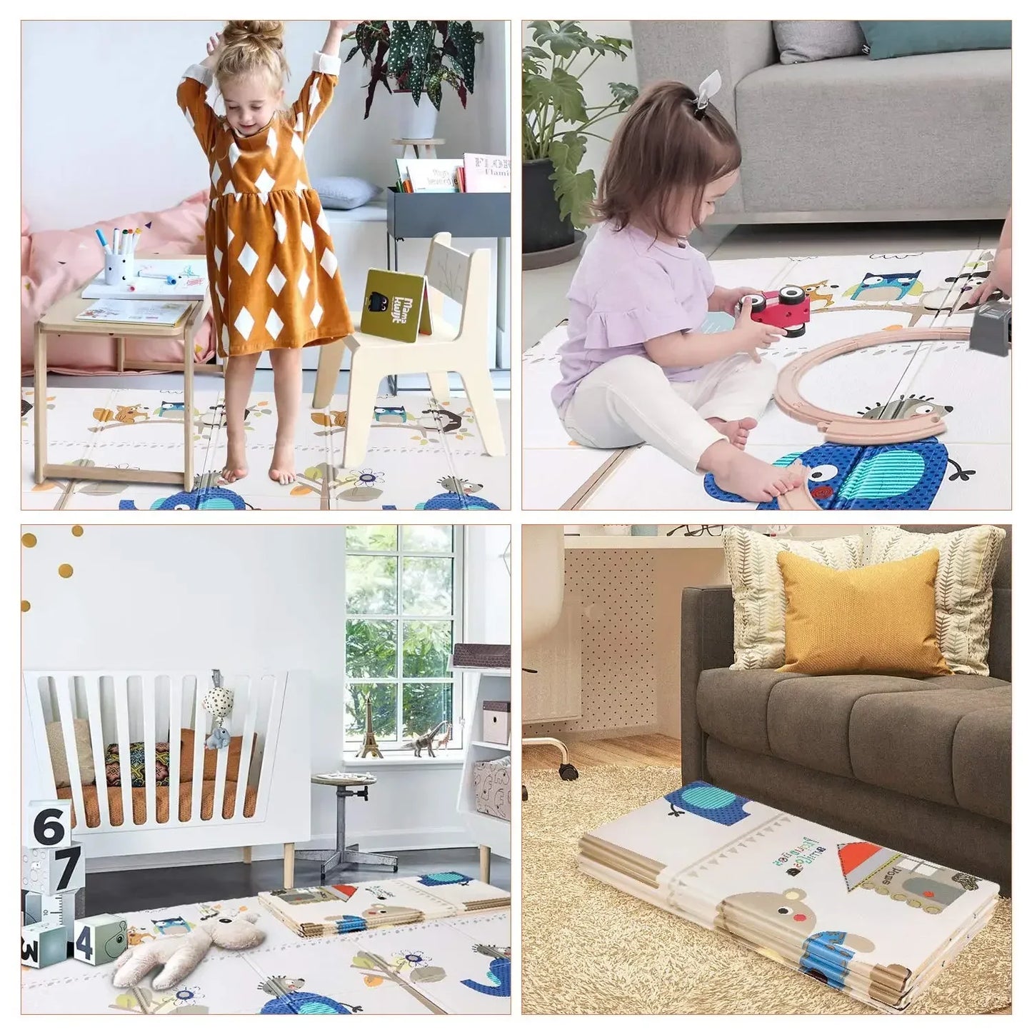 Faltbare Baby-Spielmatte