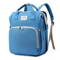 Mommy Diaper Bags Baby Bed Mother Large Capacity Nappy Milk Bottle Backpacks with Changing Mat Convenient Baby Nursing Bags