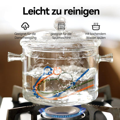 Schnullerkette Silikon – 5 Packungen Verstellbare Silikon-Kinderwagenkette Und Cup Catcher FÜR Kinderwagen, Hochstühle, Kinderbetten, Autositze (Mehrfarbig)