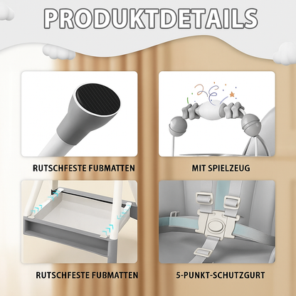 2-in-1 Klappbarer Hochstuhl