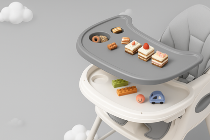 2-in-1 Klappbarer Hochstuhl